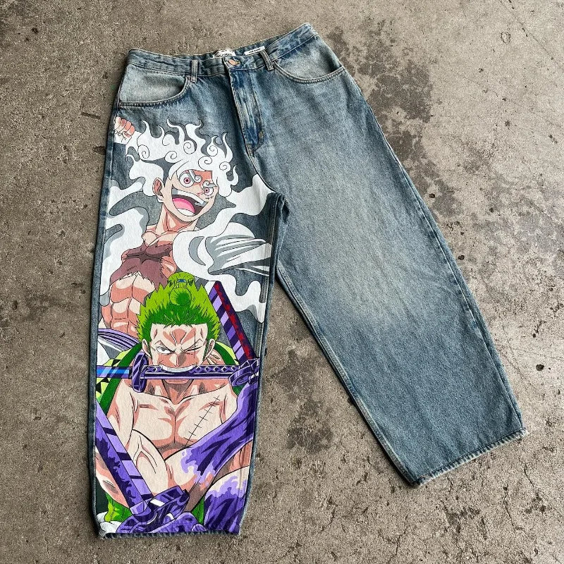 Zoro x Luffy jeans