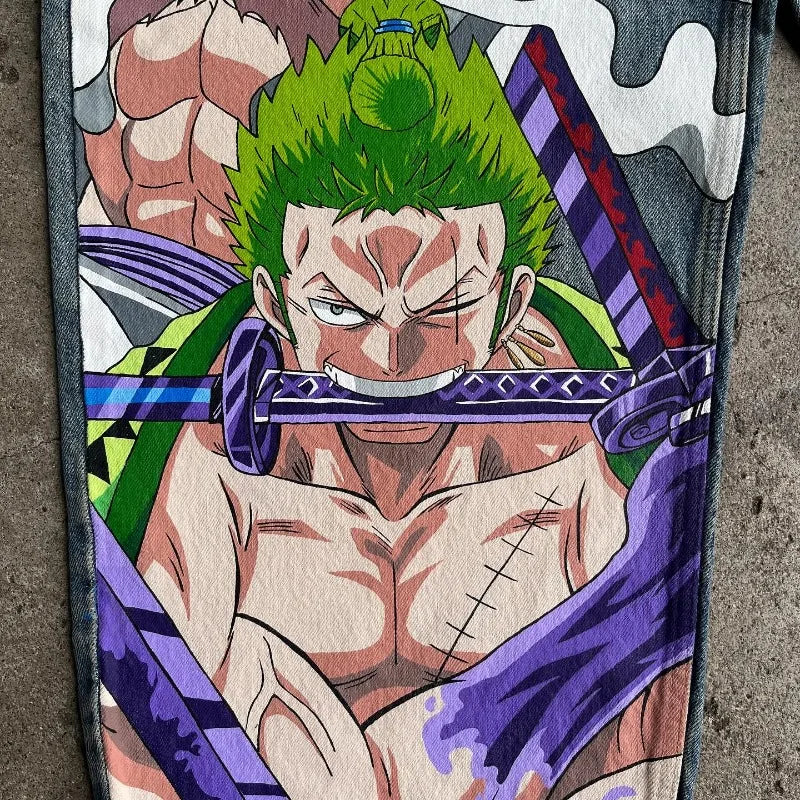 Zoro x Luffy jeans